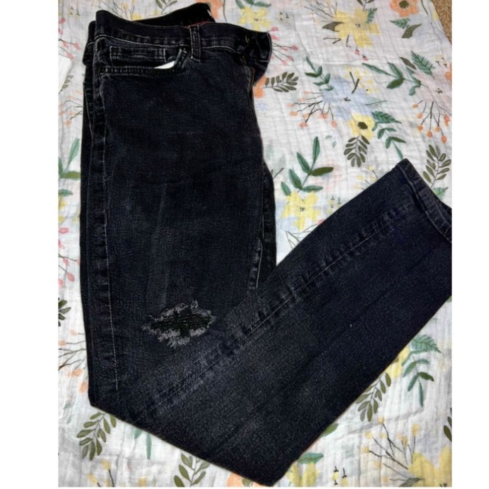 Black Tommy Hilfiger Skinny Jeans Size 6